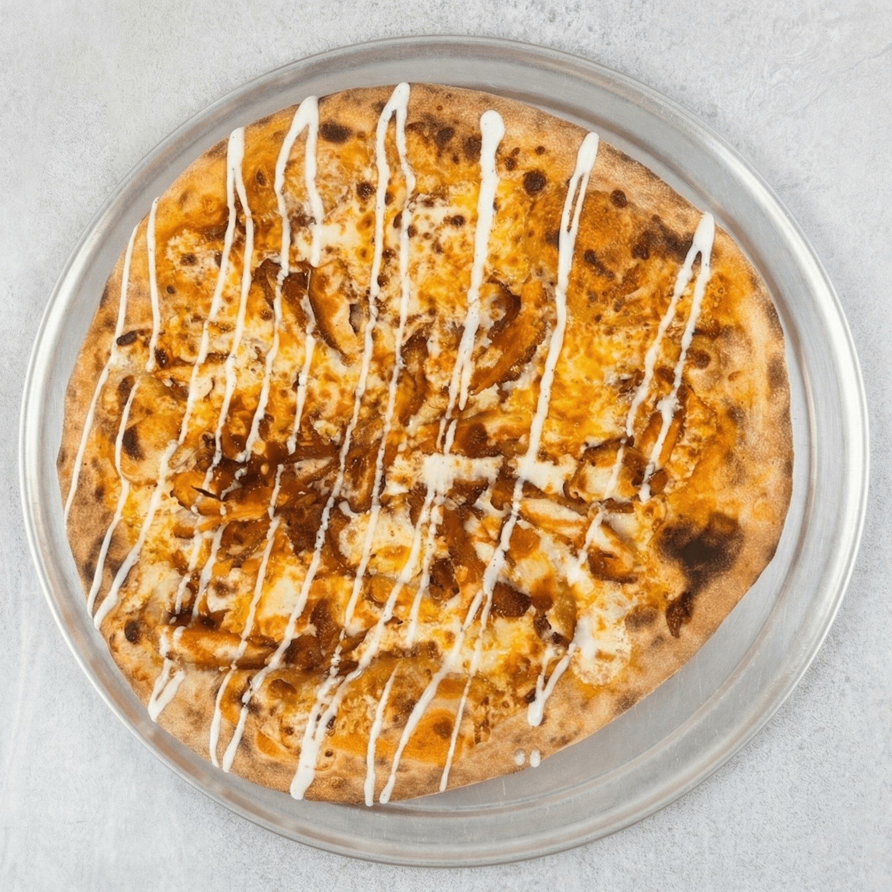 Buffalo Chicken Pizza.