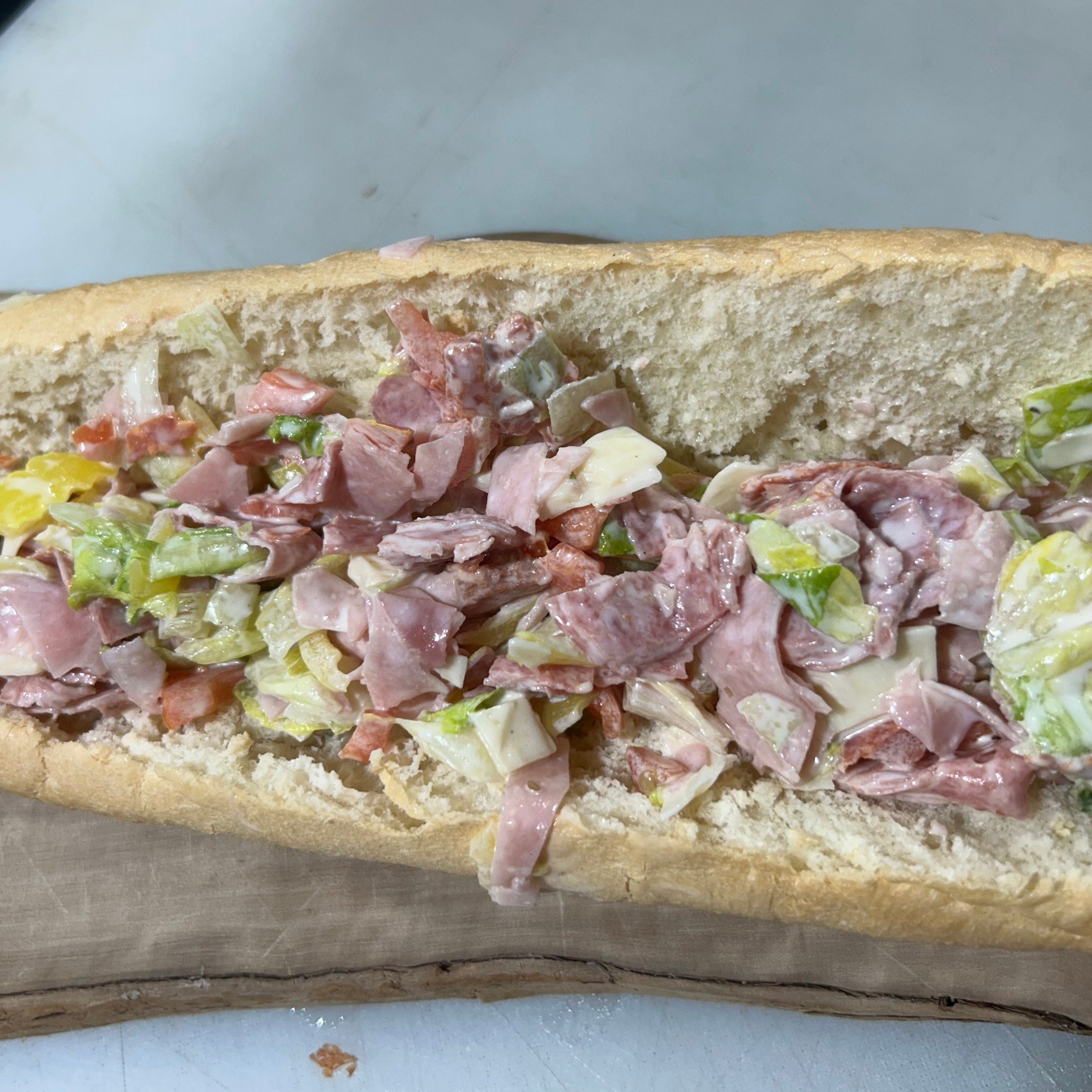 Chopped Italian Sub.