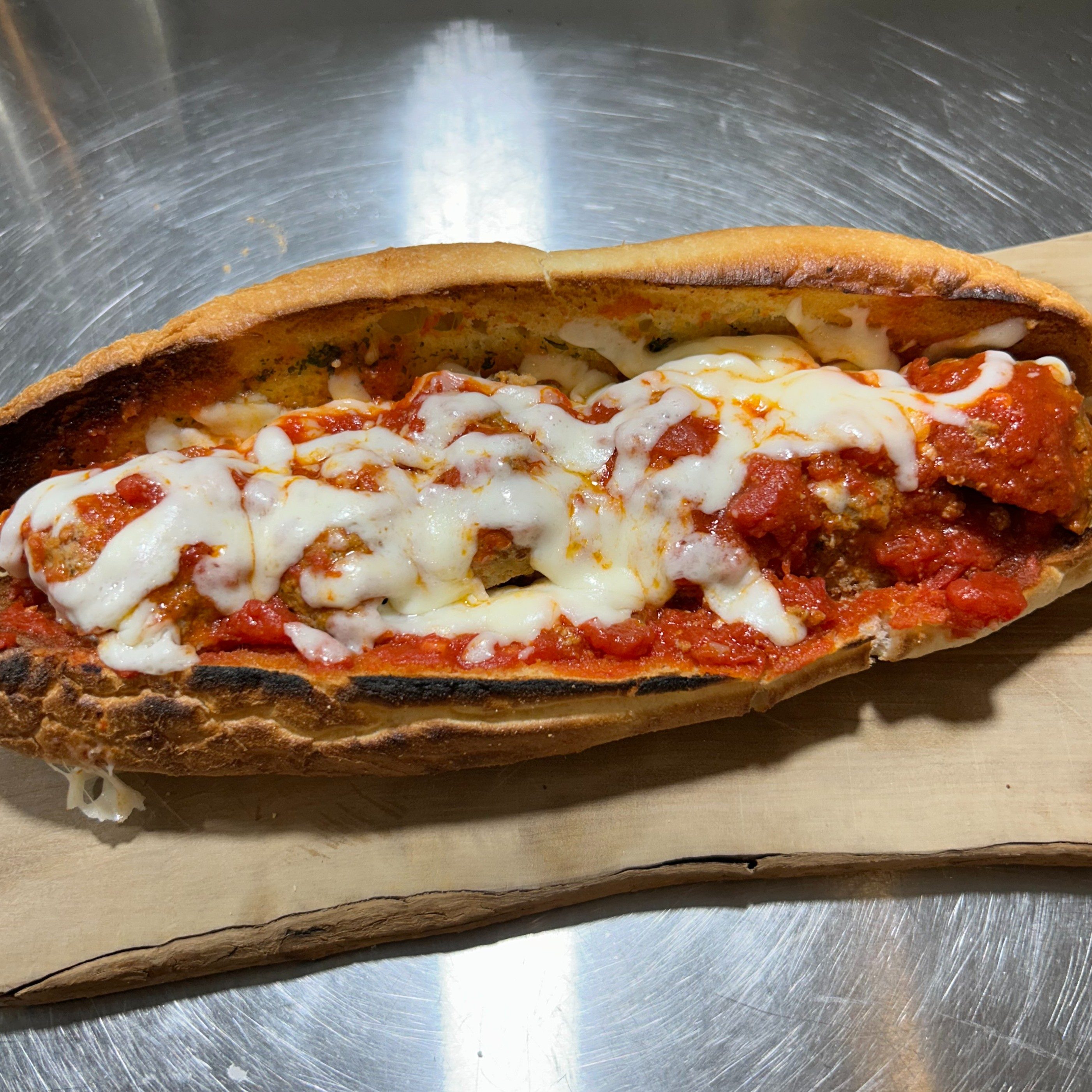 Meatball Parm Sub.