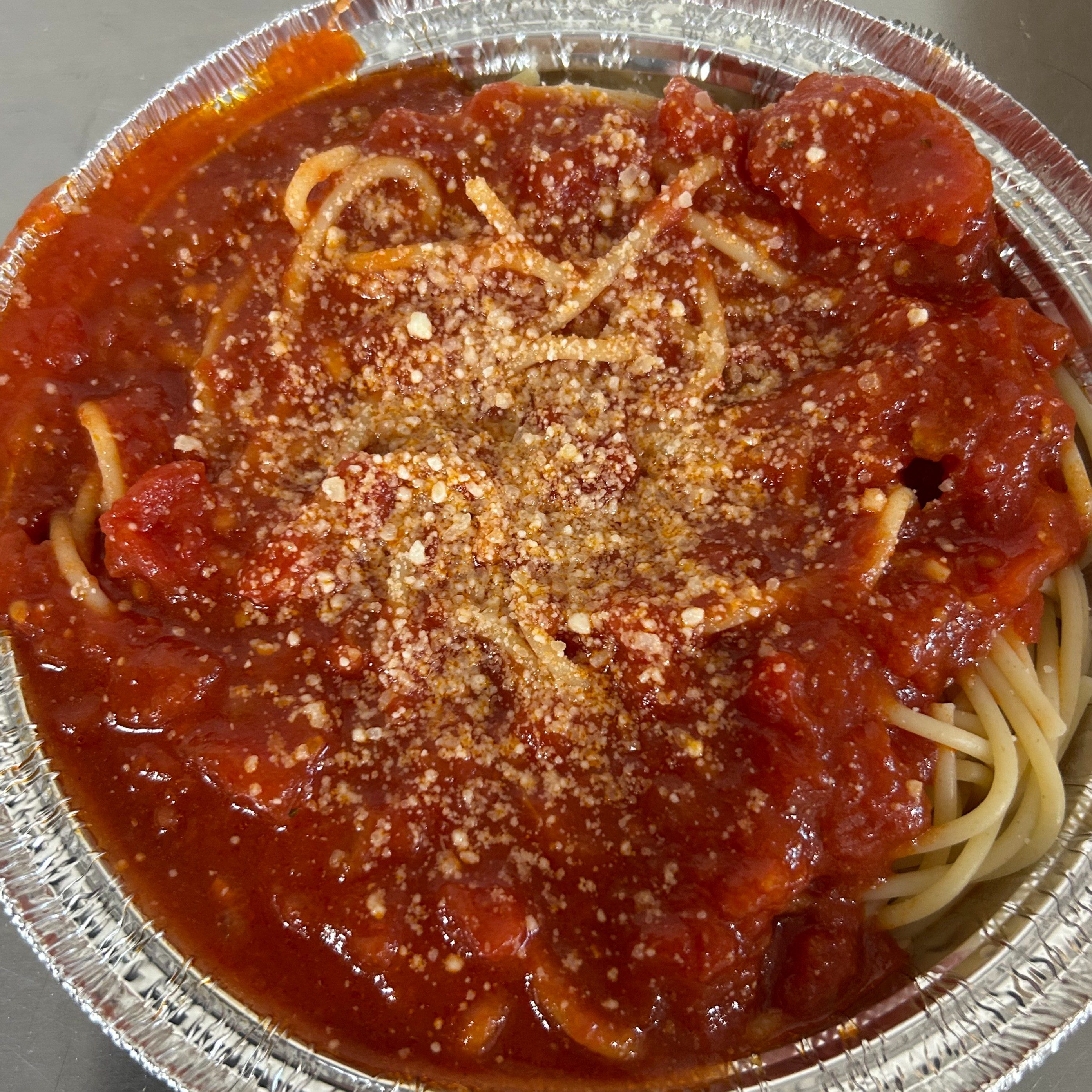 Pasta with Homemade Marinara.