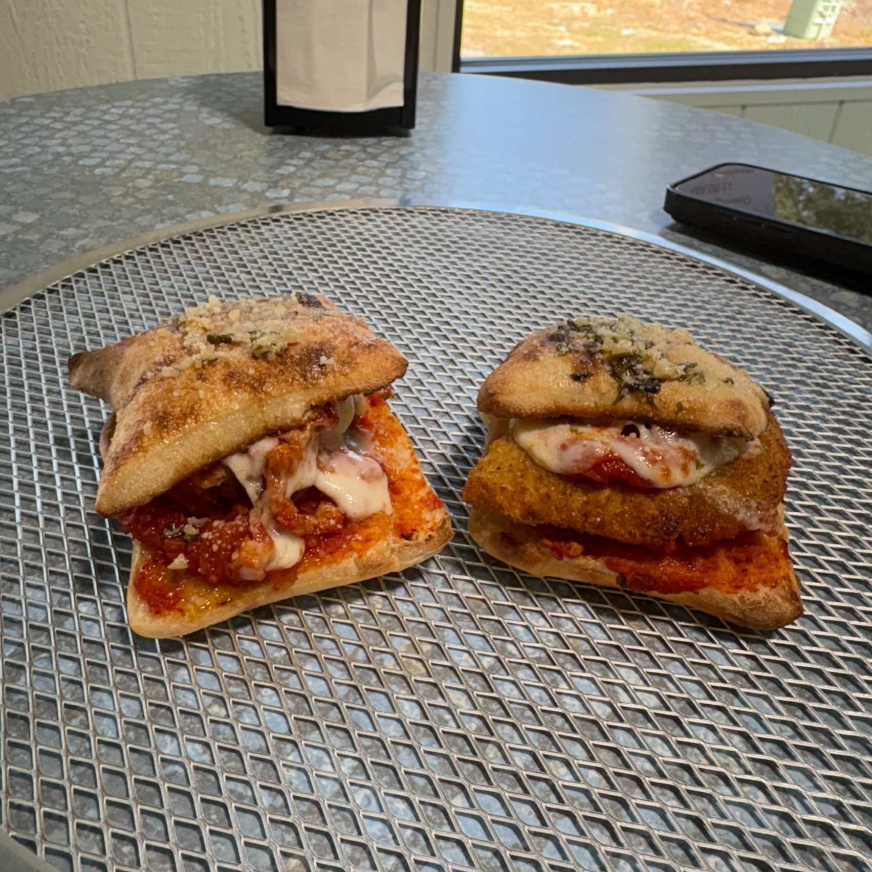 Eggplant Parm Slider.