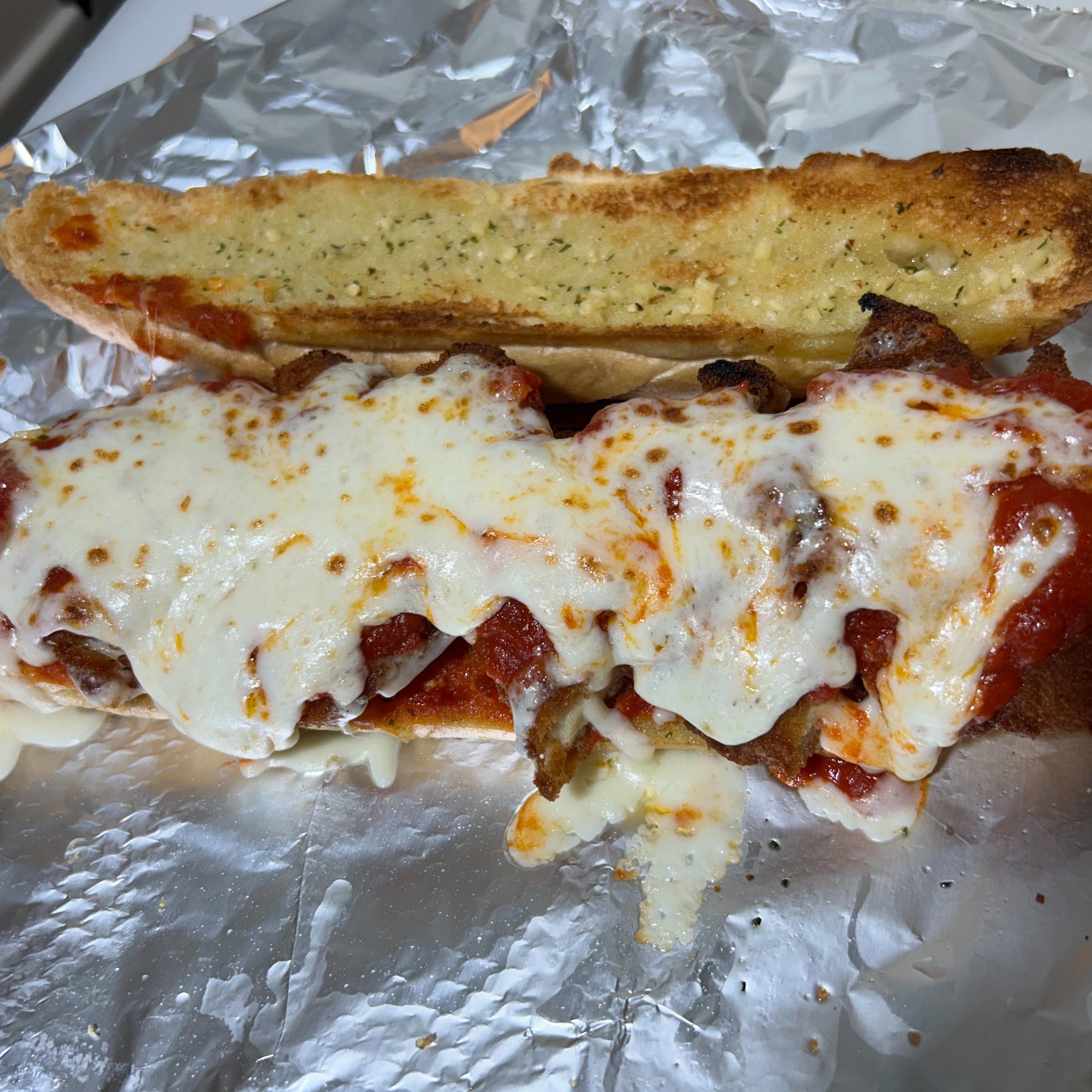 Chicken Parm Sub.