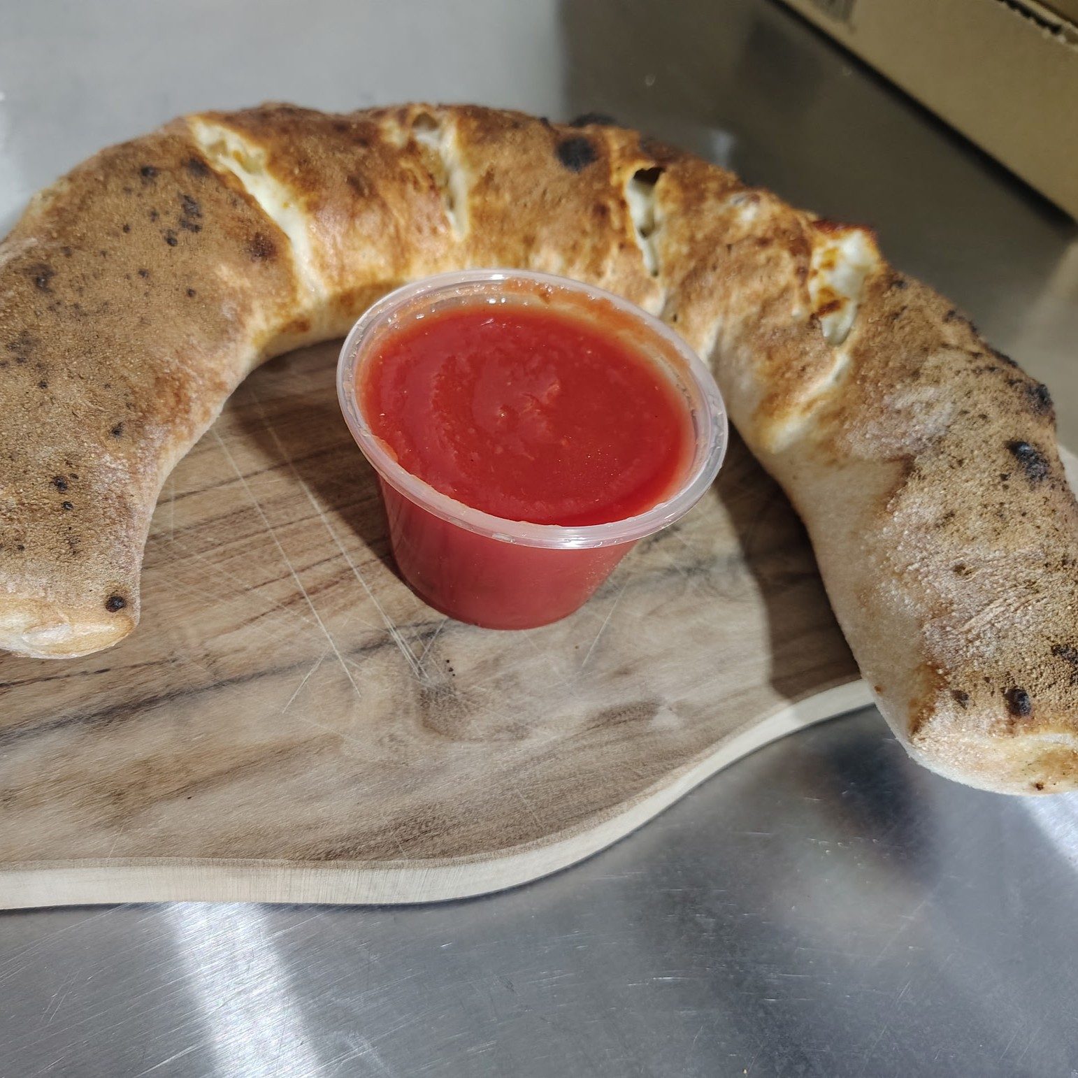 Sausage Stromboli.