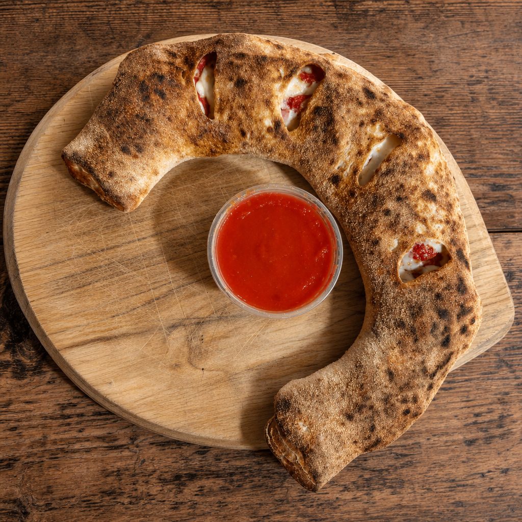 Traditional Stromboli.