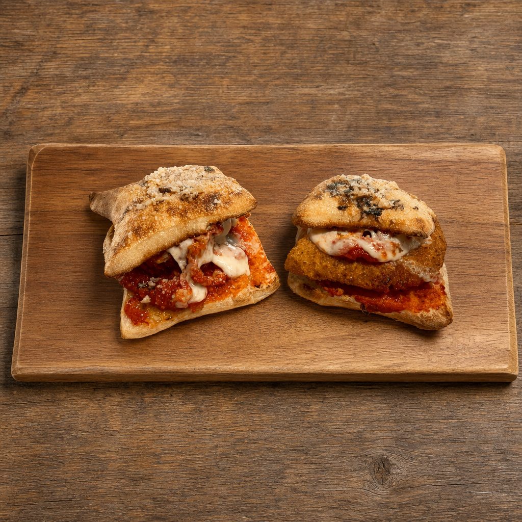 Eggplant Parm Slider.