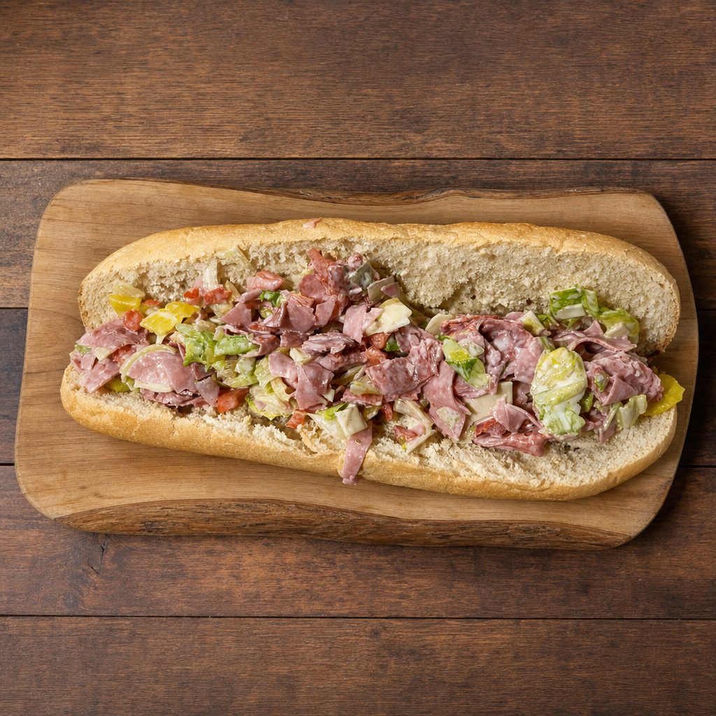 Chopped Italian Sub.