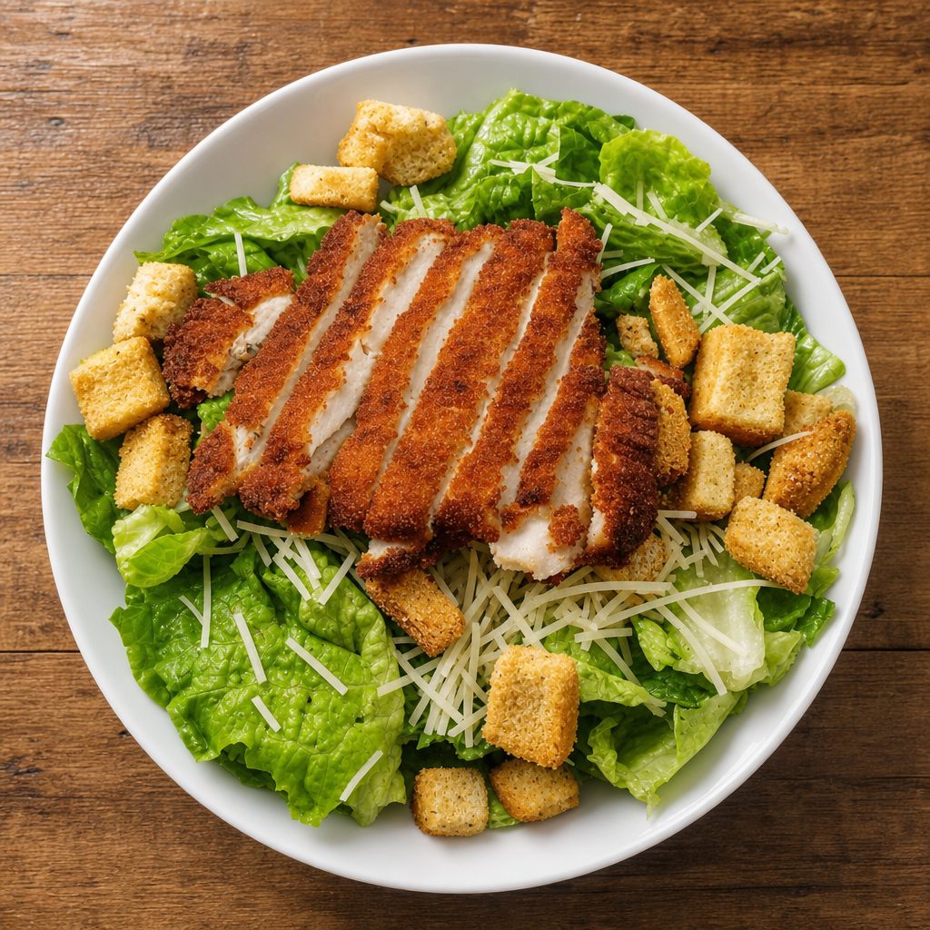 Chicken Caesar Salad.