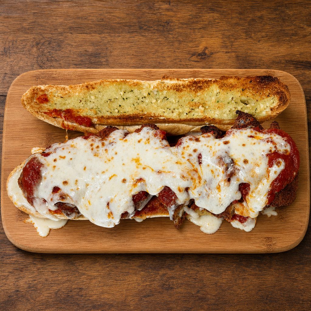 Chicken Parm Sub.