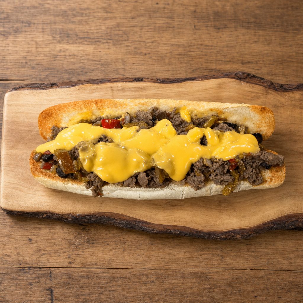 Philly Cheesesteak Sub.