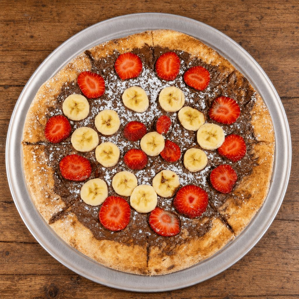 Dessert Pizza.