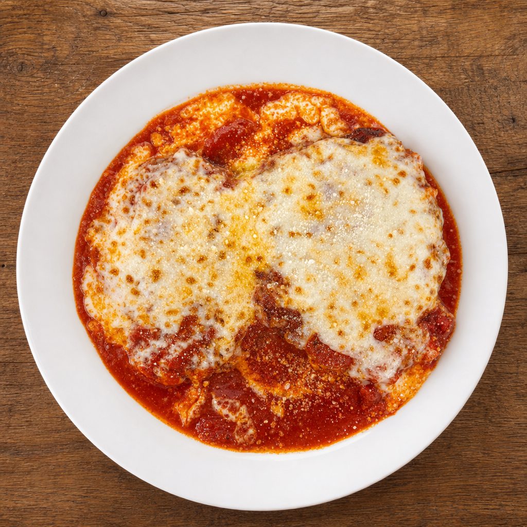 Chicken Parmigiana.