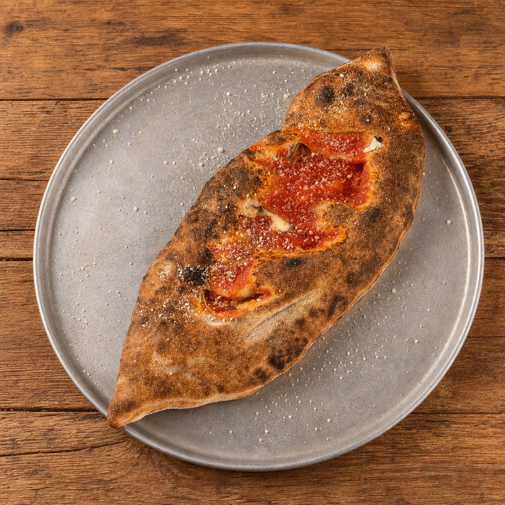 Traditional Calzone.