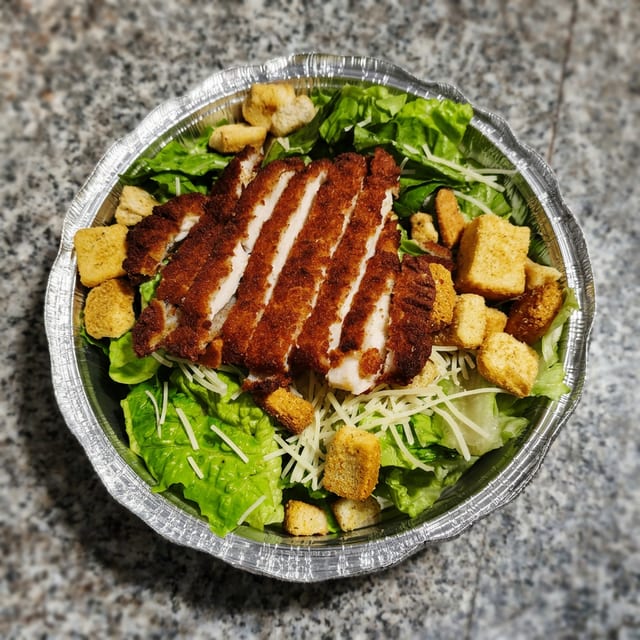 Chicken Caesar Salad.