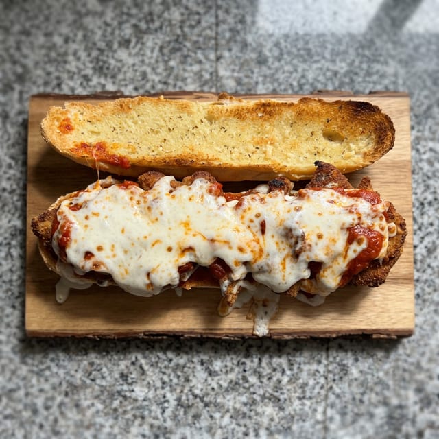 Chicken Parm Sub.