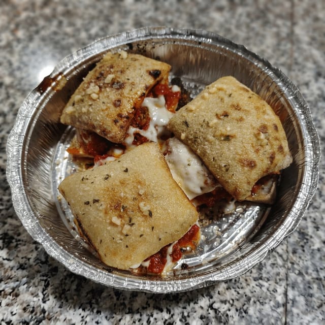 Meatball Parm Slider.