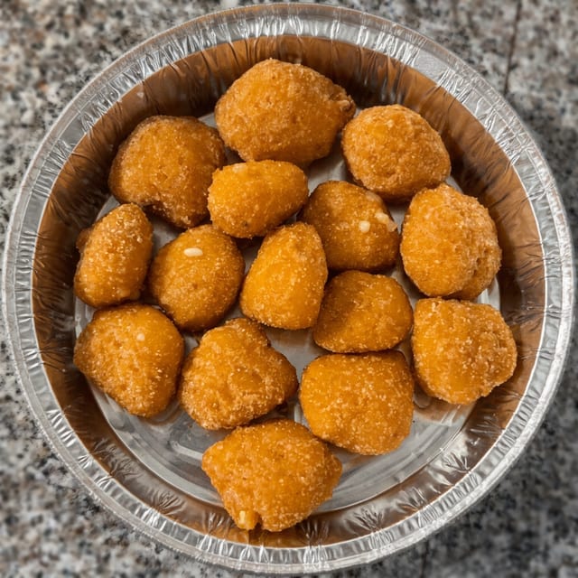 Battered Sweet Corn Nuggets.