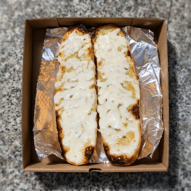 Cheesy Garlic Bread.