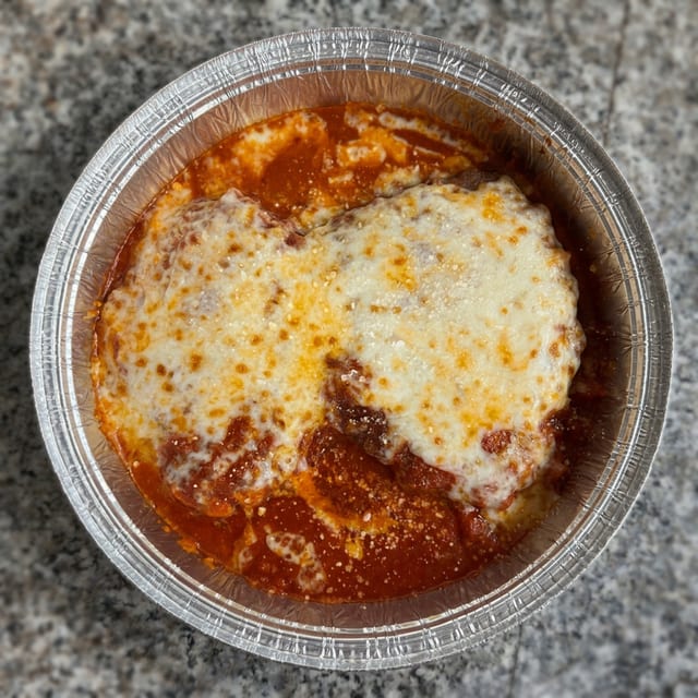 Chicken Parmigiana.